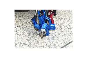 GPM Racing Blue Aluminium Suspension Arm & Hub Kit w/ Hardware image 131029