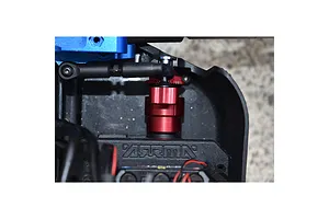 GPM Grey Aluminium 15T Servo Horn w/ Servo Saver image 3