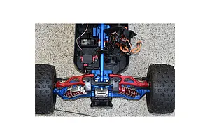 GPM Blue Aluminium Servo Mount w/ Servo Saver &amp;amp; 25T Servo Horn image 8