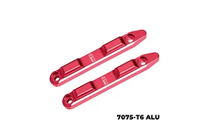 GPM 1/8 Aluminium Roof Guard Rails 2Pcs - Red