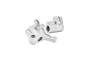 GPM Racing Silver Aluminium Fork Lug Set 2Pcs image 131195