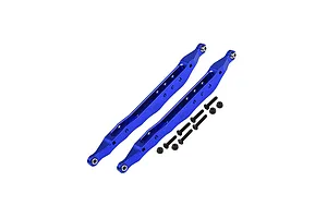 GPM Blue Aluminium Axial RBX10 Ryft Rear Lower Suspension Arms 2Pcs image 131232