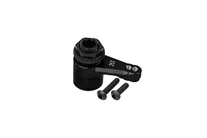 GPM Black Aluminium 25T Servo Horn w/ Built-In Servo Saver image 131241