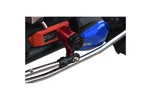 GPM Black Aluminium 25T Servo Horn w/ Built-In Servo Saver image 131243