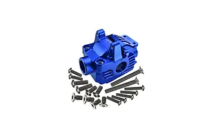 GPM Blue Aluminium Front Differential Housing Set image 131257