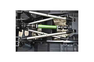 GPM Aluminium Front & Rear CVD Driveshafts 2Pcs - Black image 131295