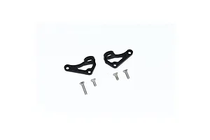 GPM Aluminium Front Body Post Mounts 2Pcs - Black image 131296