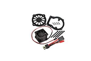 GPM 12V High Performance 40x40mm Motor Cooling Fan with Mount - Black image 131344