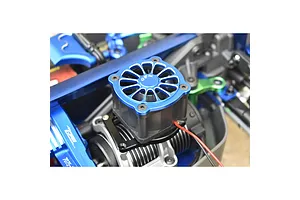 GPM 12V High Performance 40x40mm Motor Cooling Fan with Mount - Black image 131345
