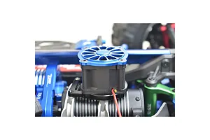 GPM 12V High Performance 40x40mm Motor Cooling Fan with Mount - Black image 131346