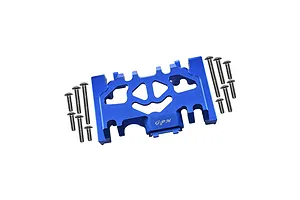 GPM Aluminium Gear Box Skid Plate Set - Grey Silver image 131418