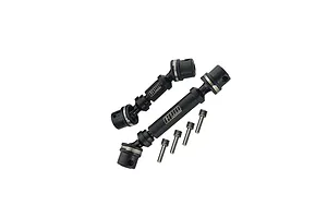 GPM Black Carbon Steel Front & Rear Driveshafts 2Pcs image 131434