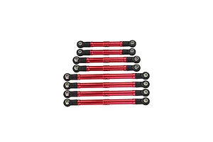GPM Red Aluminium Turnbuckles 8Pcs image 131445