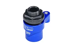 GPM Aluminium 25T Servo Horn with Servo Saver - Blue image 131504