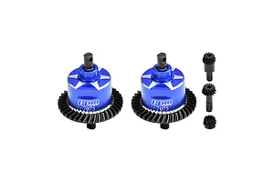 GPM Aluminium Front and Rear Complete Differentials 2Pcs - Blue image 131506