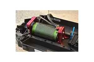 GPM Black Aluminium Motor Mount Set image 131556