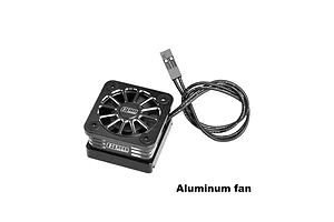GPM Aluminium 30x30x10mm 20000rpm Cooling Fan - Black