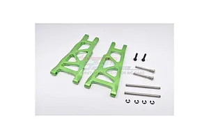 GPM Blue Aluminium Traxxas Rustler VXL Rear Lower Suspension Arms 2Pcs w/ Pins image 131644
