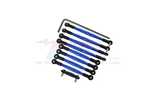 GPM Aluminium Complete Tie Rod Set - Blue image 131668