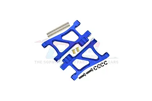 GPM Black Aluminium TT-02B Front Lower Suspension Arms 2Pcs w/ Hardware image 131679