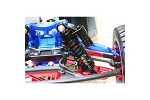 GPM Aluminium 132mm Piggyback Shock Absorbers 2Pcs - Orange image 131731