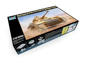 Trumpeter 1/16 Porsche Early Production Vehicle Fgst.Nr. Tank Scaled Plastic Model Kit image 131828