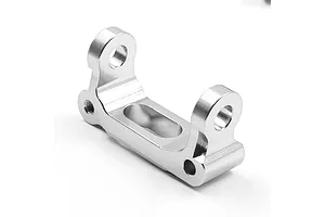 Yeah Racing Aluminium Front Hub Carriers 2Pcs - Silver image 2