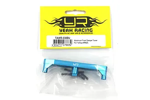 Yeah Racing blue aluminium front shock tower for Tamiya WR02C in original packaging.