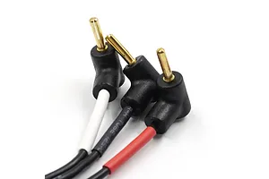 Yeah Racing 2S 7.4V LiPo Battery Charging Lead with XT60 Plug and 2mm Angled Bullet Plugs image 2
