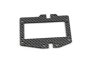 Yeah Racing Carbon Fibre 2.5mm Motor Mount Plate - Silver image 3