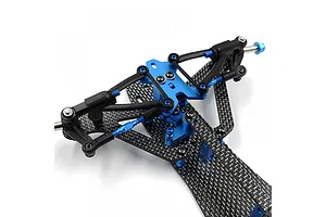 Yeah Racing Carbon Fibre 2.0mm Front Stiffener - Silver image 2