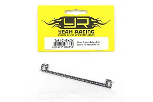 Yeah Racing Carbon Fibre 2.0mm Battery Side Stopper - Silver image 3