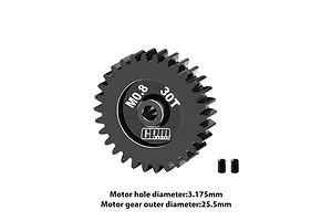 GPM Carbon Steel 30T 32dp/0.8Mod Pinion Gear image 131996