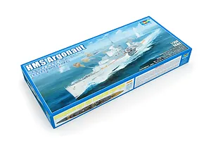 Trumpeter 1/350 HMS Argonaut Light Cruiser Scaled Plastic Model Kit image 132002