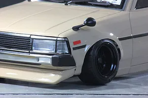 Pandora RC 1/10 Toyota Corolla KE70 Unpainted Body Shell - Clear image 132080