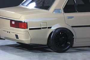 Pandora RC 1/10 Toyota Corolla KE70 Unpainted Body Shell - Clear image 132081