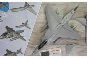 Airfix Harrier Jet Plastic Quickbuild Plastic Model Kit image 132101