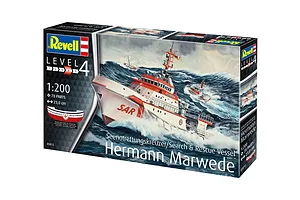 Revell 1/200 Hermann Marwede Search & Rescue Ship Scaled Plastic Model Kit image 132140