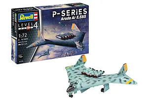 Revell 1/72 Arado Ar E.555 P-Series Bomber Scaled Plastic Model Kit image 132141