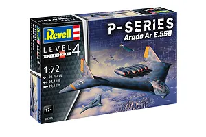 Revell 1/72 Arado Ar E.555 P-Series Bomber Scaled Plastic Model Kit image 132142