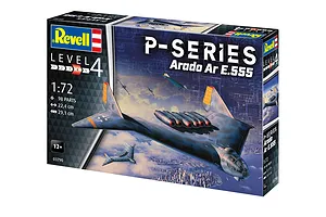 Revell 1/72 Arado Ar E.555 P-Series Bomber Scaled Plastic Model Kit image 132144
