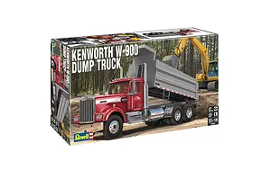 Revell 1/25 Kenworth W-900 Dump Truck Scaled Plastic Model Kit image 132156