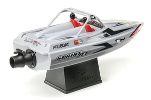 Pro Boat Sprint Jet 9" Power Electric RC Speed Boat - Silver image 132192