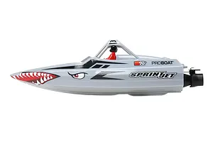 Pro Boat Sprint Jet 9" Power Electric RC Speed Boat - Silver image 132193