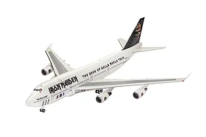 Revell 1/144 Boeing 747-700 Iron Maiden “Ed Force One” Aeroplane Scaled Plastic Model Kit image 132248