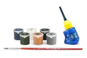 Revell 1/35 Leopard 1 A1A1-A1A4 Tank Scaled Plastic Model Gift Set Kit image 132275