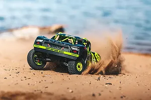 ARRMA MOJAVE 6S V2 BLX Desert Racer RC Short Course Truck Electric Brushless 4WD 1/7 Scale RTR - Green/Black image 132371