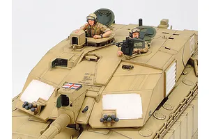 Tamiya 1/35 British MBT Challenger 2 (Desertised) Tank Scaled Plastic Model Kit image 132433