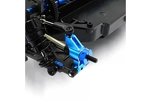 Yeah Racing Aluminium Steering Conversion Kit - Blue image 132446