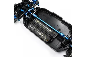 Yeah Racing Aluminium Steering Conversion Kit - Blue image 132447